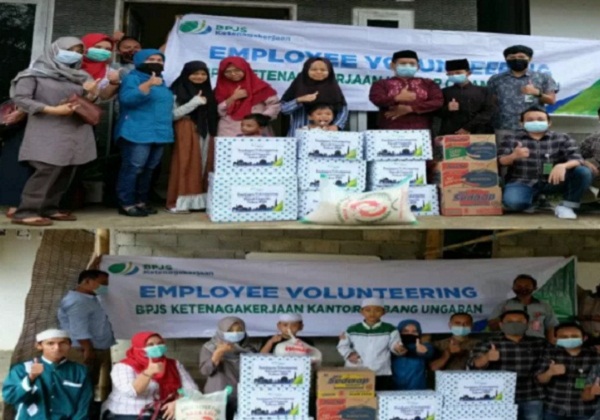 BPJAMSOSTEK Cabang Ungaran melakukan kegiatan sosial